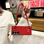 Comfortable Short Plush Full Coverage Phone Case with Wrist Strap, For Samsung Galaxy Z Fold Special, For Samsung Galaxy Z Flip6 / Flip7 FE, For Samsung Galaxy Z Fold6 5G - Image 6