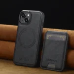 LC.IMEEKE L3 Series Detachable RFID Card Bag Magsafe Phone Case, For iPhone 15, For iPhone 14 / 13, For iPhone 14 Pro Max, For iPhone SE 2022 / 2020 - Image 2