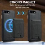 LC.IMEEKE L3 Series Detachable RFID Card Bag Magsafe Phone Case, iPhone 16e, For iPhone 15 Pro Max, For iPhone 15 Pro, For iPhone 15 Plus / 14 Plus - Image 5