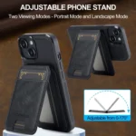 LC.IMEEKE L3 Series Detachable RFID Card Bag Magsafe Phone Case, For iPhone 13 mini, For iPhone XS / X, For iPhone XR, For iPhone XS Max - Image 6