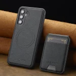 LC.IMEEKE L3 Series Detachable RFID Card Bag Magsafe Phone Case, For Samsung Galaxy S24 FE 5G, For Samsung Galaxy S24 Ultra 5G, For Samsung Galaxy S24+ 5G, For Samsung Galaxy S24 5G - Image 2