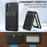 LC.IMEEKE L3 Series Detachable RFID Card Bag Magsafe Phone Case, For Samsung Galaxy S21+ 5G, For Samsung Galaxy S21 Ultra 5G - Image 3