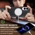 LC.IMEEKE L3 Series Detachable RFID Card Bag Magsafe Phone Case, For Samsung Galaxy S25 Edge 5G, For Samsung Galaxy S25 5G, For Samsung Galaxy S25+ 5G, For Samsung Galaxy S25 Ultra 5G - Image 8