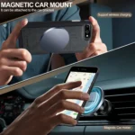 LC.IMEEKE L5 Series Detachable RFID Card Bag Magsafe Phone Case, For iPhone SE 2022 / 2020, For iPhone 13 mini, For iPhone XS / X, For iPhone XR - Image 5