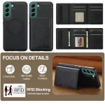 LC.IMEEKE L5 Series Detachable RFID Card Bag Magsafe Phone Case, For Samsung Galaxy S21+ 5G, For Samsung Galaxy S21 Ultra 5G - Image 6