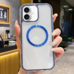 3 in 1 Airbag CD Texture MagSafe Phone Case, For iPhone 16 Plus, For iPhone 16