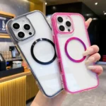 3 in 1 Airbag CD Texture MagSafe Phone Case, For iPhone 16 Pro Max, For iPhone 16 Pro - Image 4