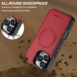 LC.IMEEKE Magsafe Phone Case, For iPhone 16 Pro Max, For iPhone 16 Pro, For iPhone 16 Plus, For iPhone 16 - Image 2