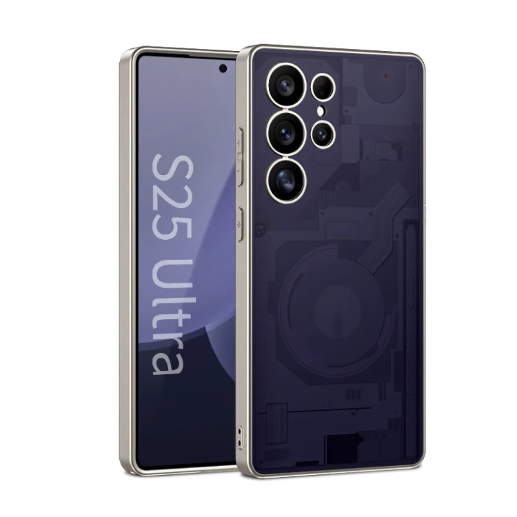 GKK AG Craft Skin Feel Circuit Diagram Edition Full Coverage Phone Case, For Samsung Galaxy S25 Ultra 5G