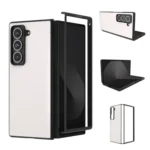 Black Frame Glitter Shockproof Phone Case, For Samsung Galaxy Z Fold Special