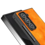 Dual Color Lichi Texture PU Phone Case, For Samsung Galaxy Z Fold Special - Image 3