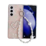 Shell Pattern DIY Phone Case with Love Bracelet, For Samsung Galaxy Z Fold Special