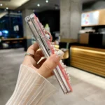 Shell Pattern DIY Phone Case with Love Bracelet, For Samsung Galaxy Z Fold Special - Image 4