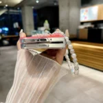 Shell Pattern DIY Phone Case with Love Bracelet, For Samsung Galaxy Z Fold Special - Image 5