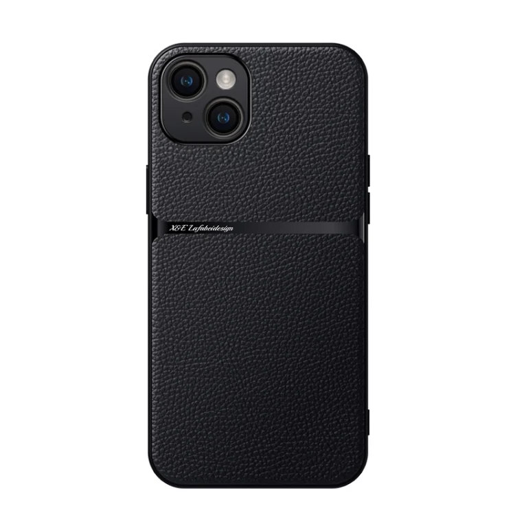 Litchi Leather Magnetic Full Coverage Shockproof Phone Case, For iPhone 14 Plus, For iPhone 14, For iPhone 14 Pro