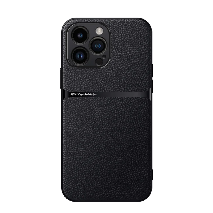 Litchi Leather Magnetic Full Coverage Shockproof Phone Case, For iPhone 14 Pro Max, For iPhone 13 Pro Max, For iPhone 13 Pro