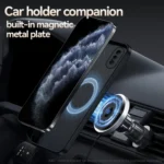 Litchi Leather Magnetic Full Coverage Shockproof Phone Case, For iPhone XS Max - Image 7