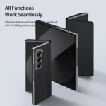 DUX DUCIS Bril Series PU + TPU Phone Case, For Samsung Galaxy Z Fold Special - Image 3