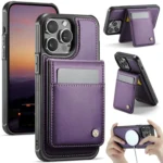 JEEHOOD J06 British Style RFID MagSafe Card Bag PU Phone Case, For iPhone 14 Pro Max, For iPhone SE 2022 / SE 2020 / 8, For iPhone 13 Pro Max, For iPhone 13 Pro