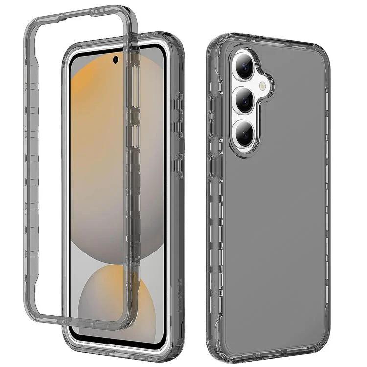 Shockproof Clear Gradient PC + TPU Phone Case, For Samsung Galaxy S24 FE 5G