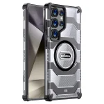 wlons Explorer Series PC Hybrid TPU MagSafe Magnetic Case, For Samsung Galaxy S25 5G, For Samsung Galaxy S25+ 5G, For Samsung Galaxy S25 Ultra 5G, For Samsung Galaxy S24 Ultra 5G...