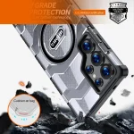 wlons Explorer Series PC Hybrid TPU MagSafe Magnetic Case, For Samsung Galaxy S25 5G, For Samsung Galaxy S25+ 5G, For Samsung Galaxy S25 Ultra 5G, For Samsung Galaxy S24 Ultra 5G... - Image 3