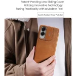 NILLKIN QIN Series Pro Sliding Camera Cover Design Leather Phone Case, For Samsung Galaxy S25 Edge 5G, For Samsung Galaxy S25 5G, For Samsung Galaxy S25+ 5G, For Samsung Galaxy S25 Ultra 5G - Image 6