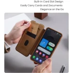 NILLKIN QIN Series Pro Sliding Camera Cover Design Leather Phone Case, For Samsung Galaxy S25 Edge 5G, For Samsung Galaxy S25 5G, For Samsung Galaxy S25+ 5G, For Samsung Galaxy S25 Ultra 5G - Image 8