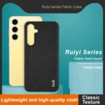 imak Ruiyi Series Cloth Texture PU + PC Phone Case, For Samsung Galaxy S24 FE 5G - Image 4