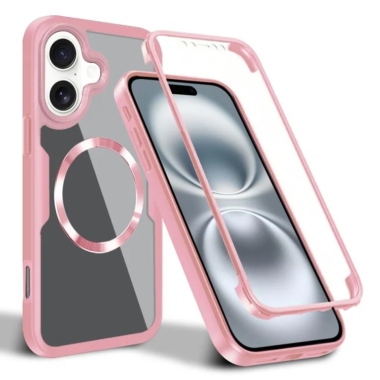 CD Texture MagSafe Phone Case, For iPhone 16 Plus, For iPhone 16, For iPhone 15 Pro Max