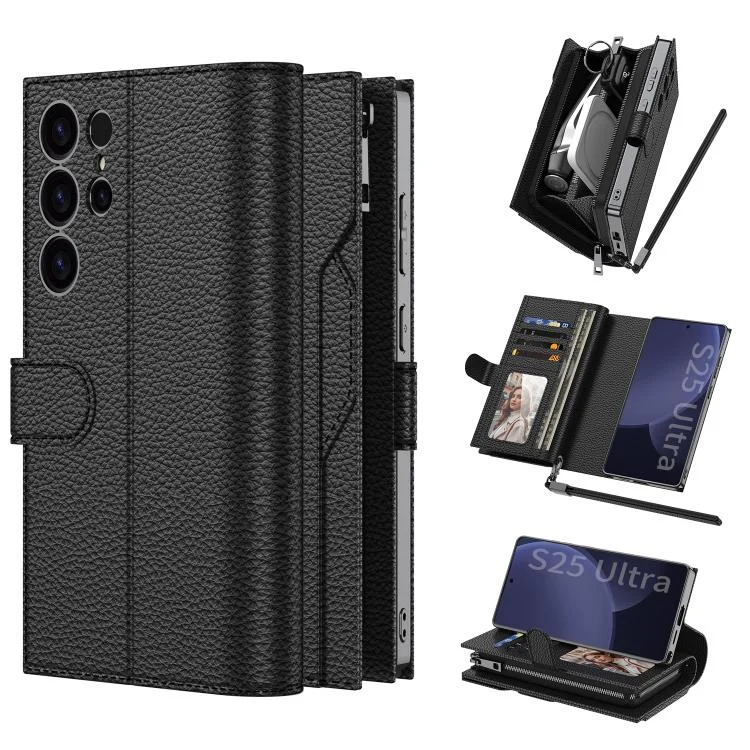 GKK Plating Wallet Leather Phone Case, For Samsung Galaxy S25 Ultra 5G, For Samsung Galaxy S24 Ultra 5G, For Samsung Galaxy S23 Ultra 5G