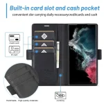 LC.IMEEKE Card Slots Skin Feeling Leather Phone Case, For Samsung Galaxy S25 Ultra 5G - Image 4