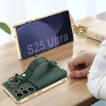 GKK Plating Leather Card Holder Full Coverage Phone Case With Bracelet, For Samsung Galaxy S25 Ultra 5G - Image 5