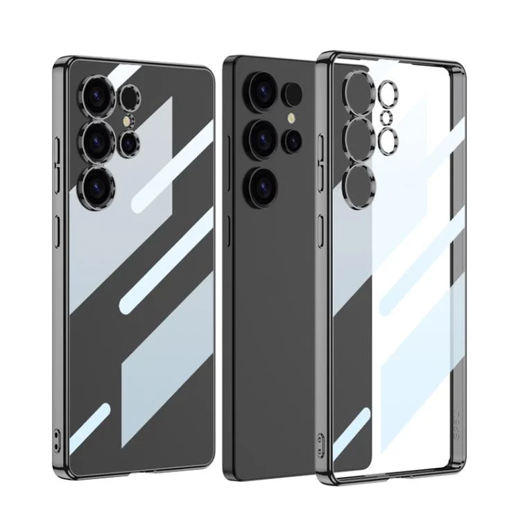 GKK Plating Transparent TPU Phone Case, For Samsung Galaxy S25 Ultra 5G