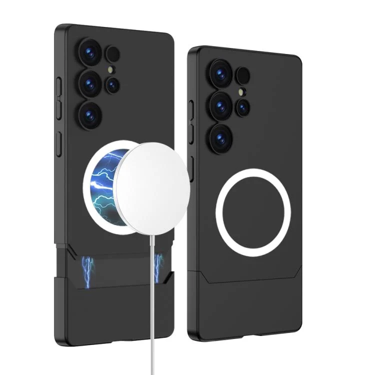GKK Mortise-Tenon Connection Contrast Color Magnetic Phone Case, For Samsung Galaxy S25 Ultra 5G