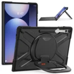 Handle Kickstand Silicone Hybrid PC Tablet Case, For Samsung Galaxy Tab S10 Ultra / S9 Ultra - Image 2