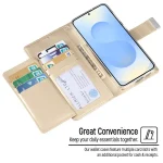 GOOSPERY RICH DIARY Crazy Horse Texture Leather Phone Case, For Samsung Galaxy S25 5G, For Samsung Galaxy S25+ 5G, For Samsung Galaxy S25 Ultra 5G - Image 3