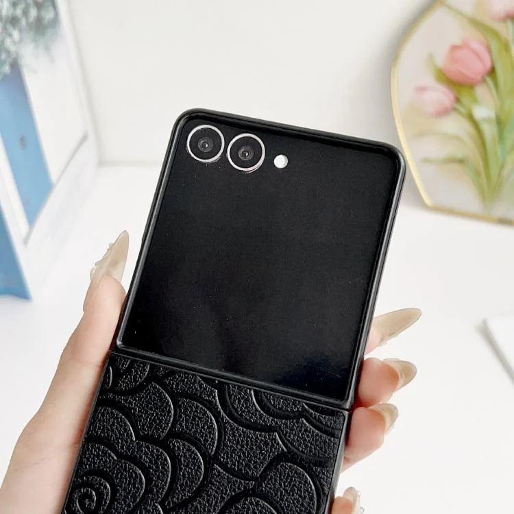 EDA007634302A_3.webp Impression Camellia Pattern Protective Phone Case, For Samsung Galaxy Z Flip7 5G, For Samsung Galaxy Z Fold Special - Image 4