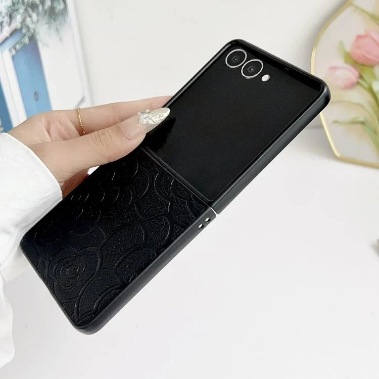 EDA007634302A_4.webp Impression Camellia Pattern Protective Phone Case, For Samsung Galaxy Z Flip7 5G, For Samsung Galaxy Z Fold Special - Image 5