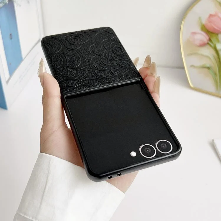 EDA007634302A_5.webp Impression Camellia Pattern Protective Phone Case, For Samsung Galaxy Z Flip7 5G, For Samsung Galaxy Z Fold Special - Image 6