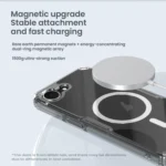 NILLKIN Ultra Clear Magnetic PC + TPU Phone Case, For iPhone 16e - Image 9