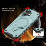 Straship MagSafe TPU Hybrid PC Phone Case, For iPhone 16, For iPhone 15 Pro Max - Image 2