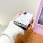 Shell Texture Flower Pattern Protective Phone Case, For Samsung Galaxy Z Fold Special, For Samsung Galaxy Z Flip6 / Flip7 FE, For Samsung Galaxy Z Fold6, For Samsung Galaxy Z Fold5... - Image 5