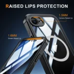 RedPepper Tempered Glass MagSafe Phone Case, For iPhone 16e - Image 2