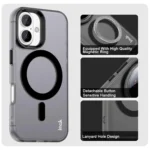IMAK Candy Series Shockproof MagSafe Phone Case, For iPhone 16 - Image 5