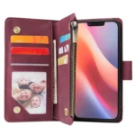Multifunctional Multi-Card Wallet Phone Leather Case, For iPhone 16e - Image 4