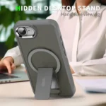 Acrylic Hybrid TPU MagSafe Holder Phone Case, For iPhone 16e - Image 5