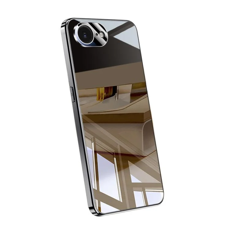 Electroplating Ice Crystal Airbag Full Coverage Shockproof Phone Case, For iPhone 16e, For iPhone 16 Pro Max, For iPhone 16 Pro