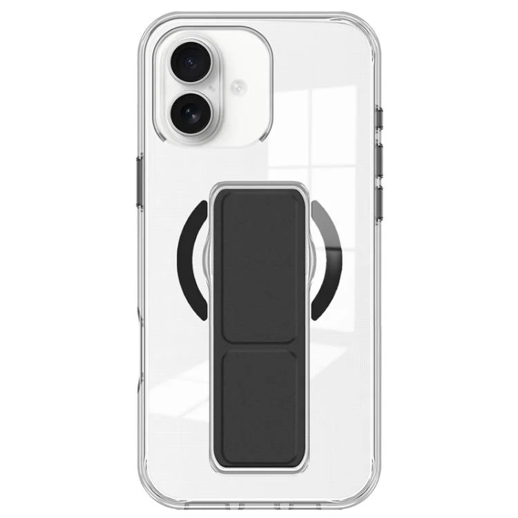 Clear Wristband Holder MagSafe Phone Case, For iPhone 16, For iPhone 15 Pro Max, For iPhone 15 Pro