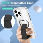 Clear Wristband Holder MagSafe Phone Case, For iPhone 16 Pro Max, For iPhone 16 Pro, For iPhone 16 Plus - Image 5